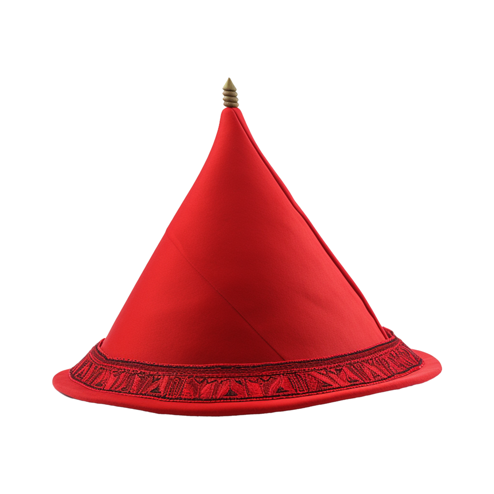 Sultan hat isolated on transparent background png