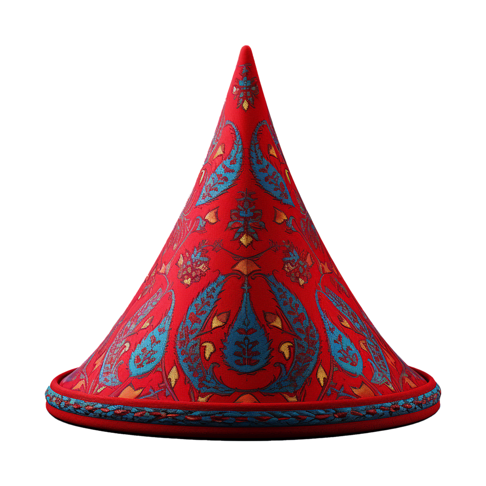 Sultan hat isolated on transparent background png