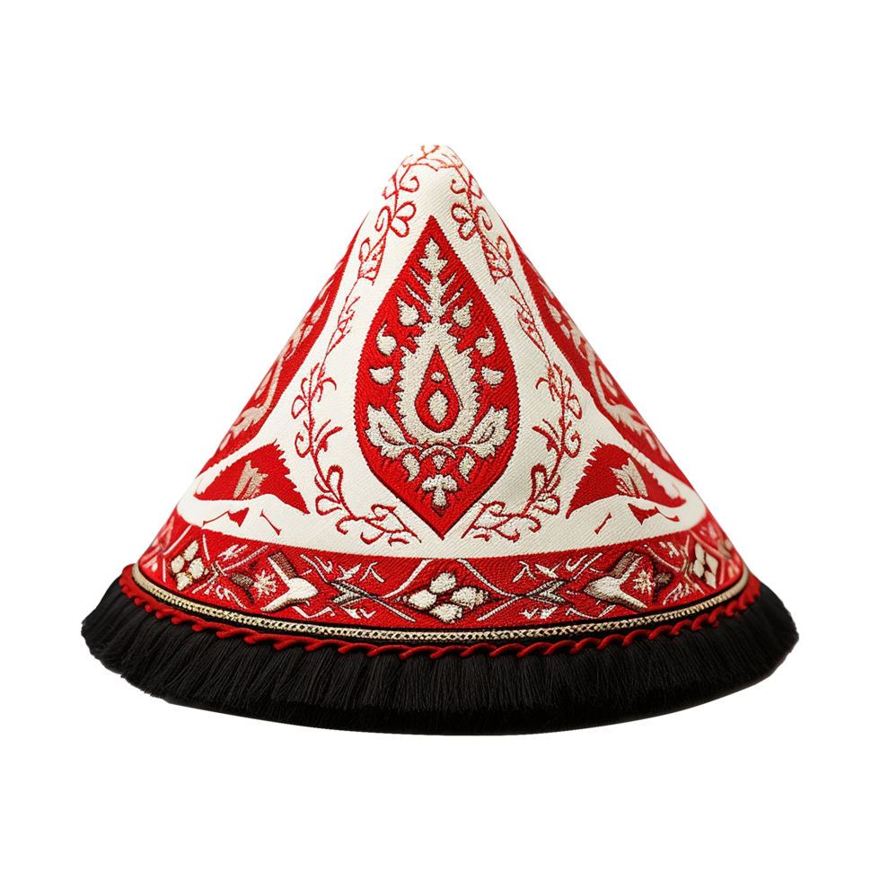 Sultan hat isolated on transparent background png