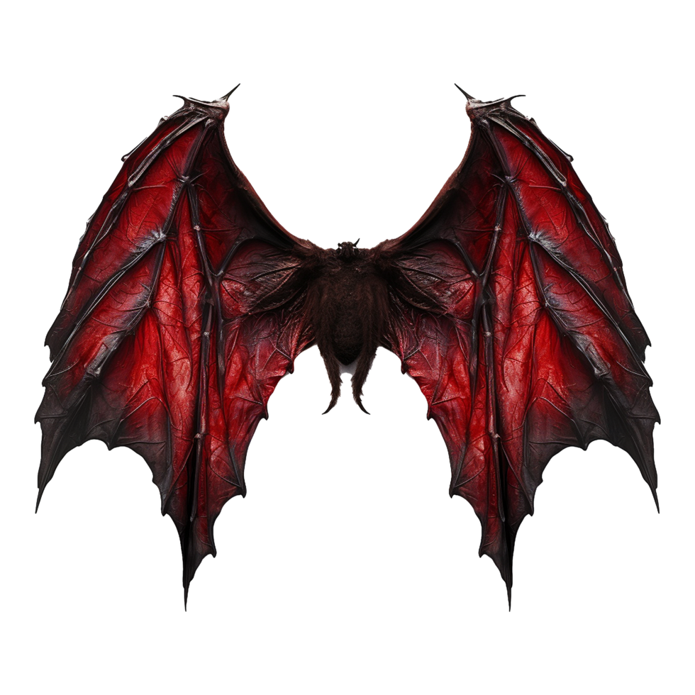 Dracula wings isolated on transparent background png