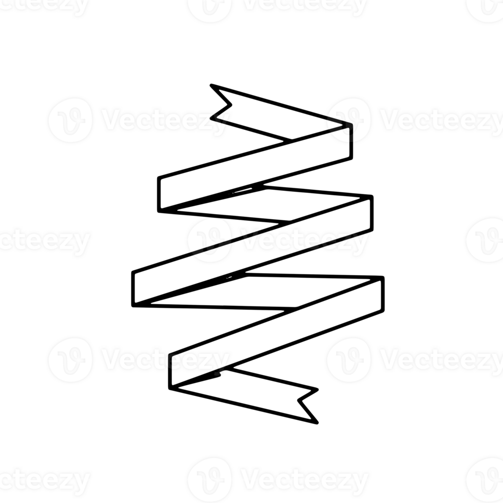 Ribbon Banner Silhouettes png