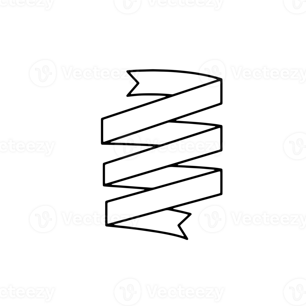 Ribbon Banner Silhouettes png