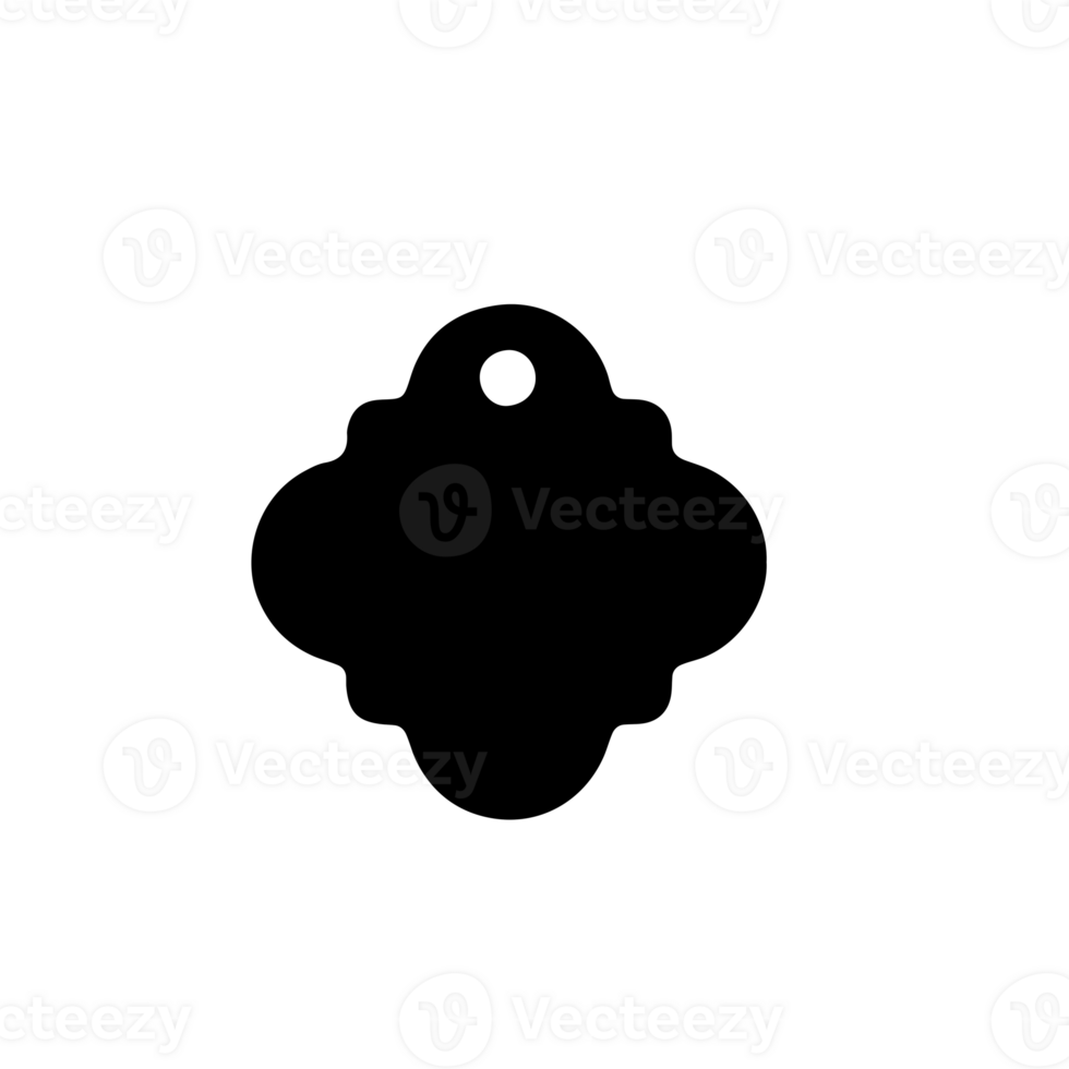 Tags Labels Silhouettes png