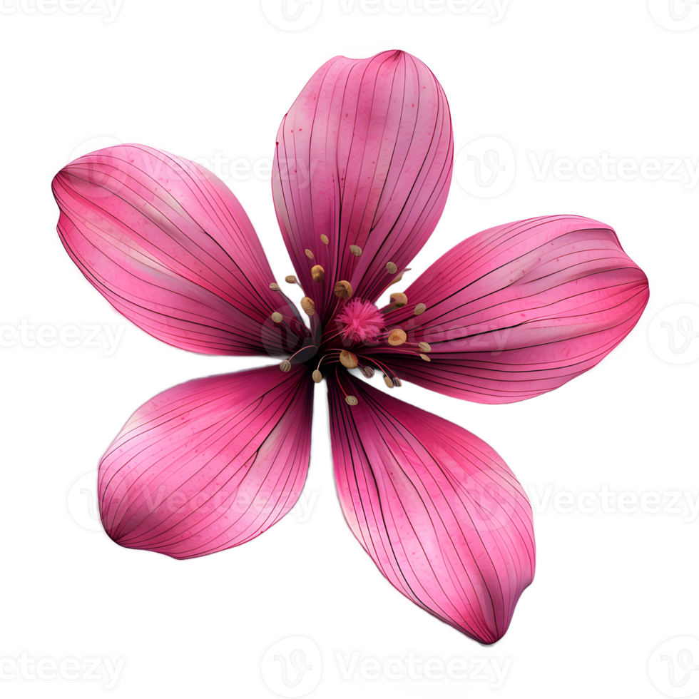 Beauty flower isolated on transparent background. png
