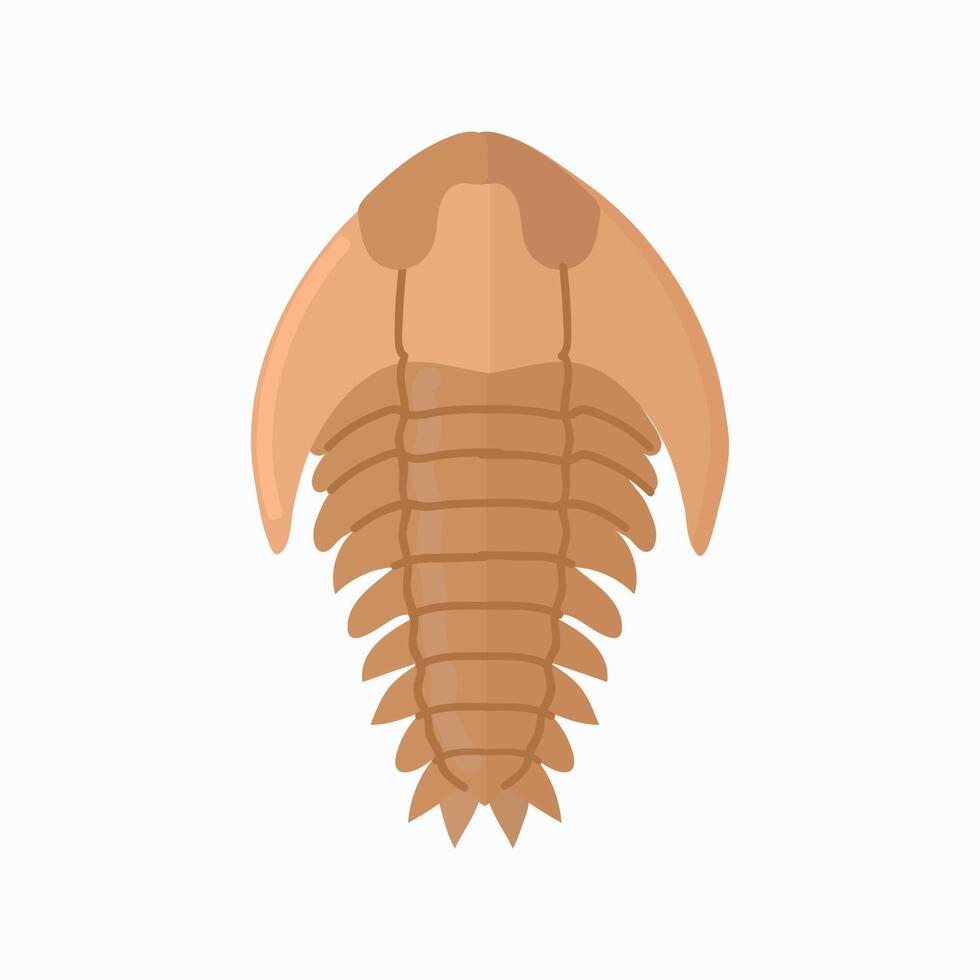 Trilobite fossil icon clipart avatar logotype isolated illustration vector