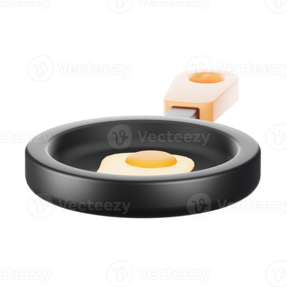3d rendering cooking icon. 3d hobbies icon concept png