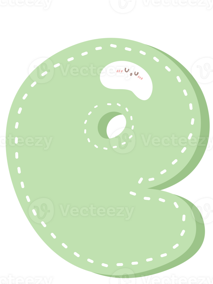 Cute letter alphabet pastel color png