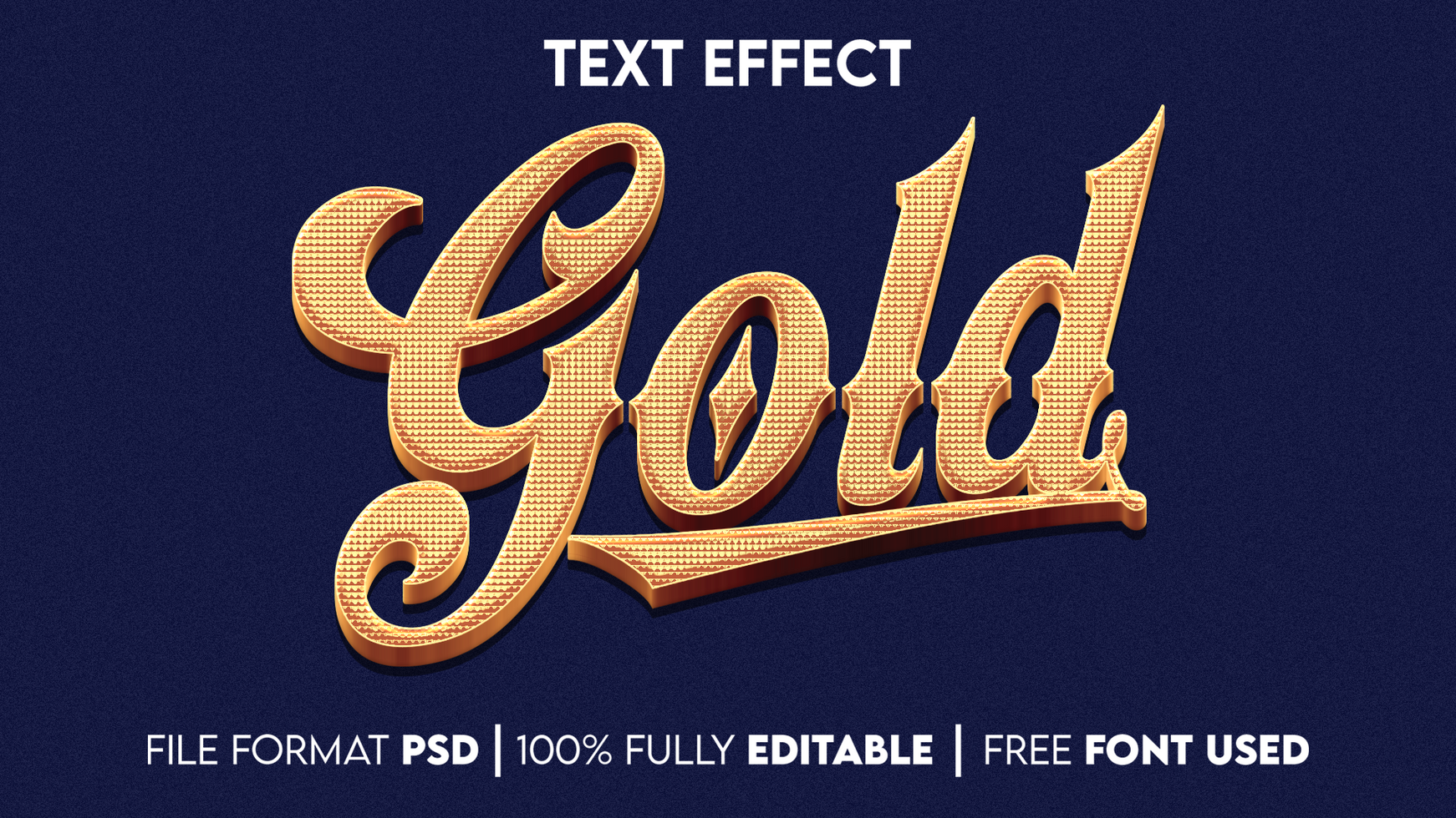 Editable Text Effect psd