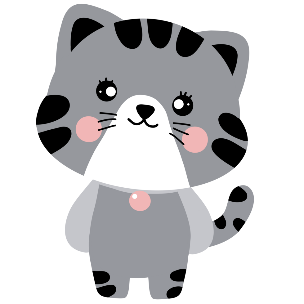 Cute cat . png