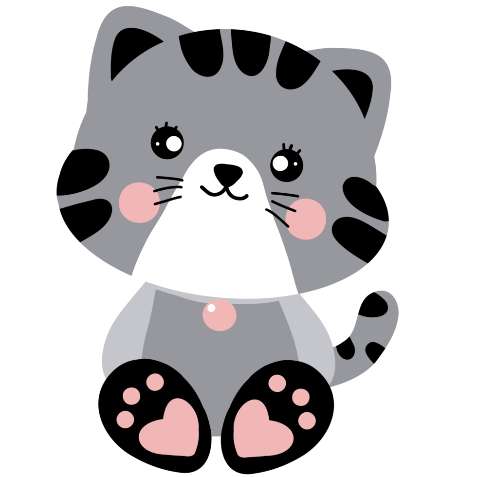 Cute cat . png