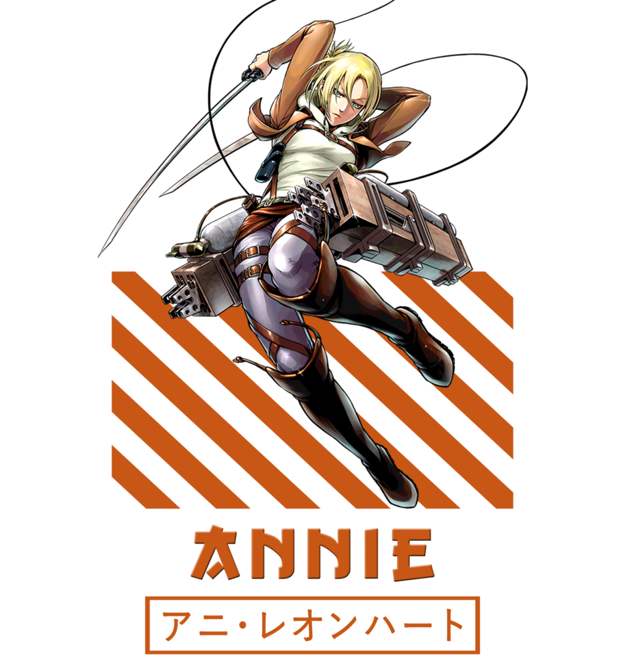 Annie Leonhart Attack on Titan png
