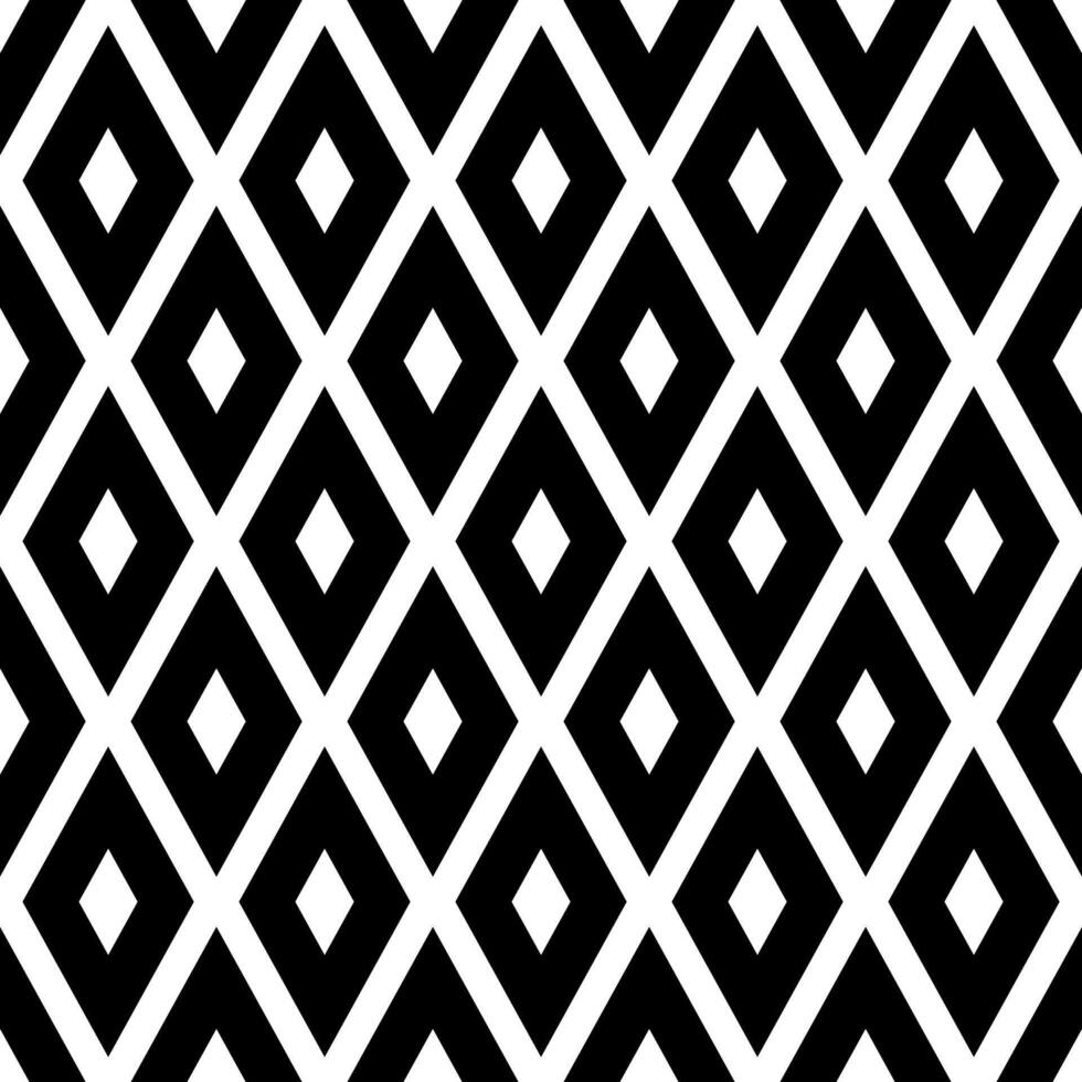 Simple Classic Geometric Rhombus Pattern Design vector