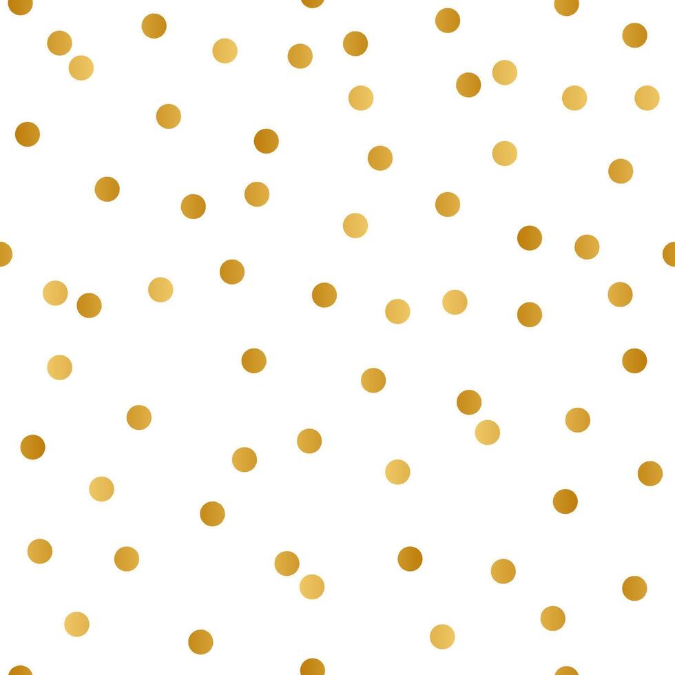 Elegant Gold Dot Pattern Design Background vector