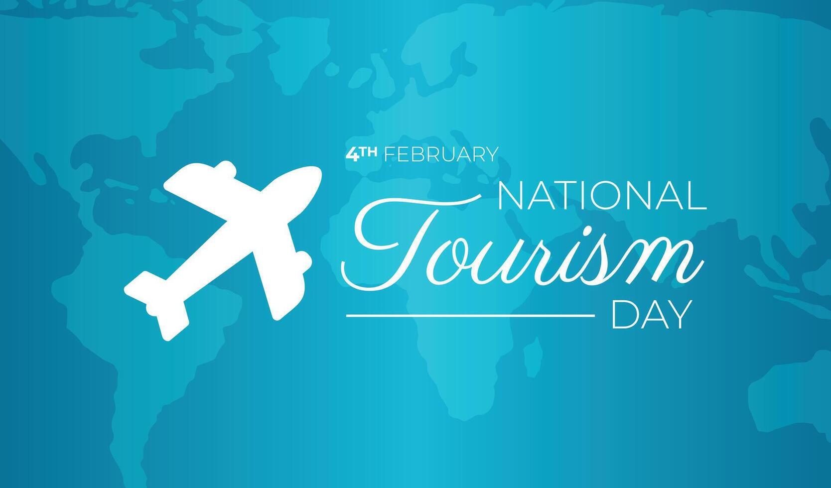 National Tourism Day Background Illustration Banner vector