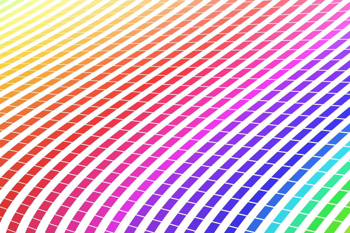 Rainbow Color Palette Abstract Background Illustration vector