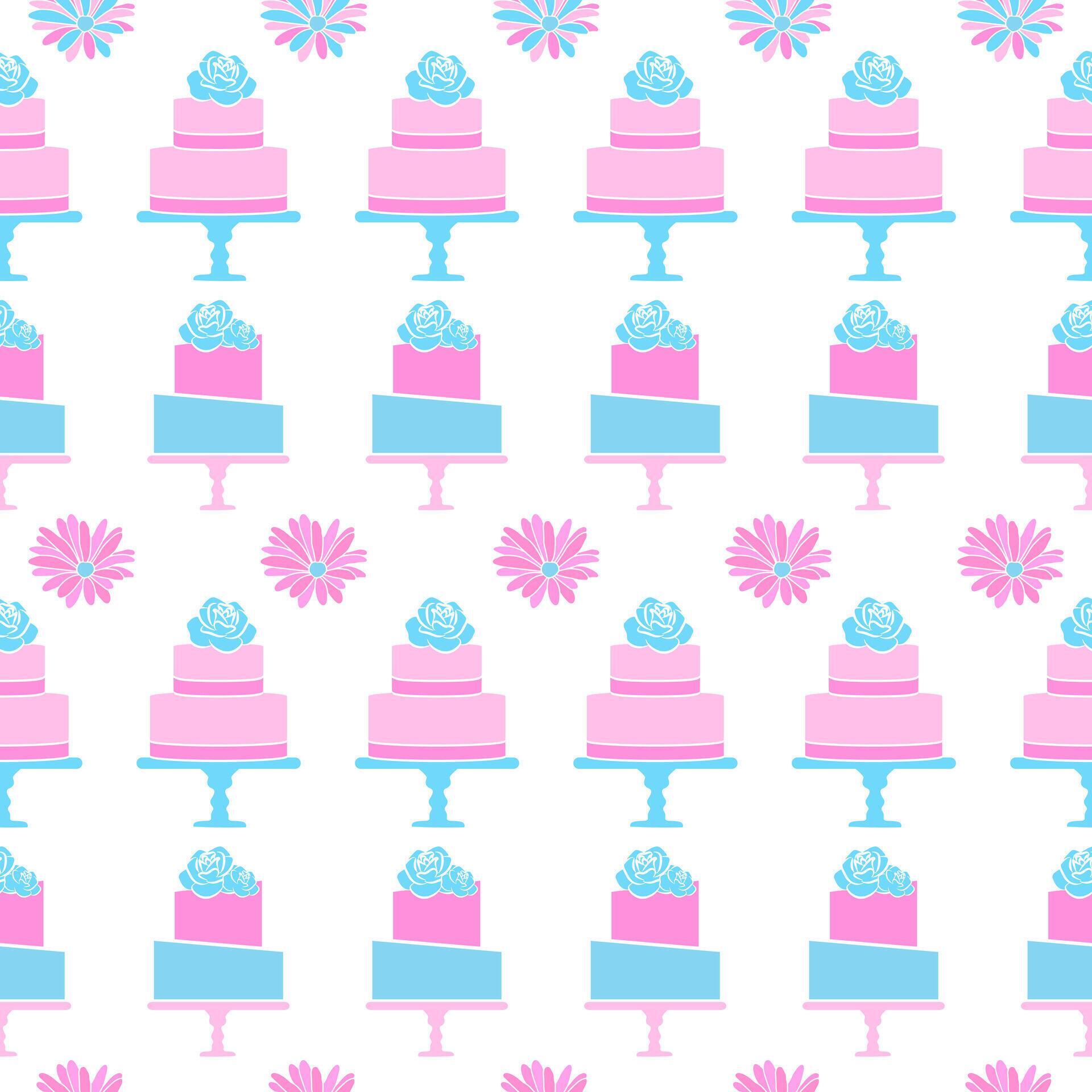 Cake Pattern Background 45806646 Vector Art at Vecteezy