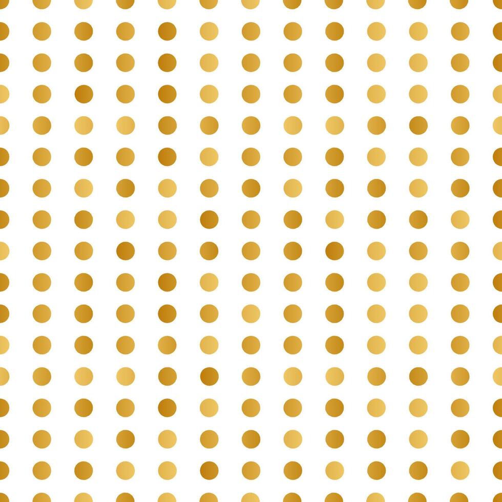 Simple Gold Dot Pattern Design Background vector