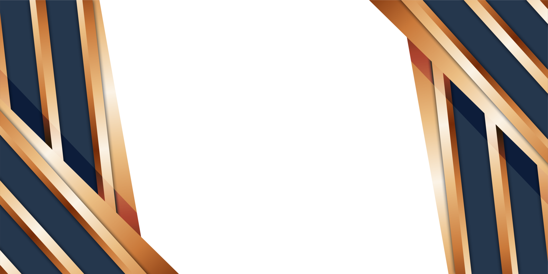 transparent luxury elegant dark gold border frame background png