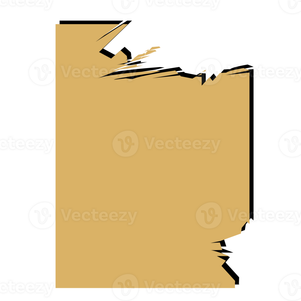 Torn paper design illustration png