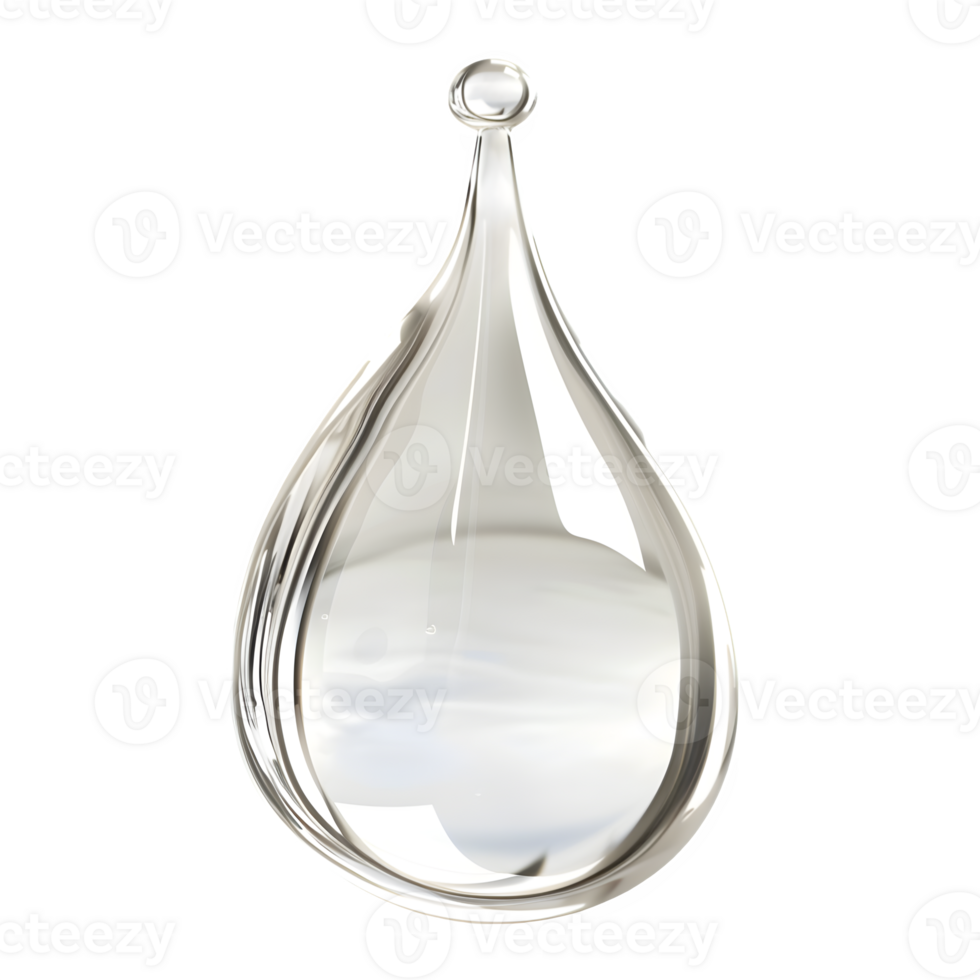 water drop on transparent background png