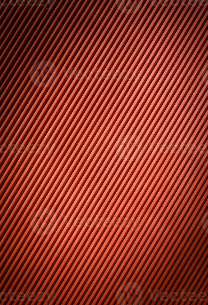 The texture of the fence made of red profiled sheet. Background. Space for text. 2 photo