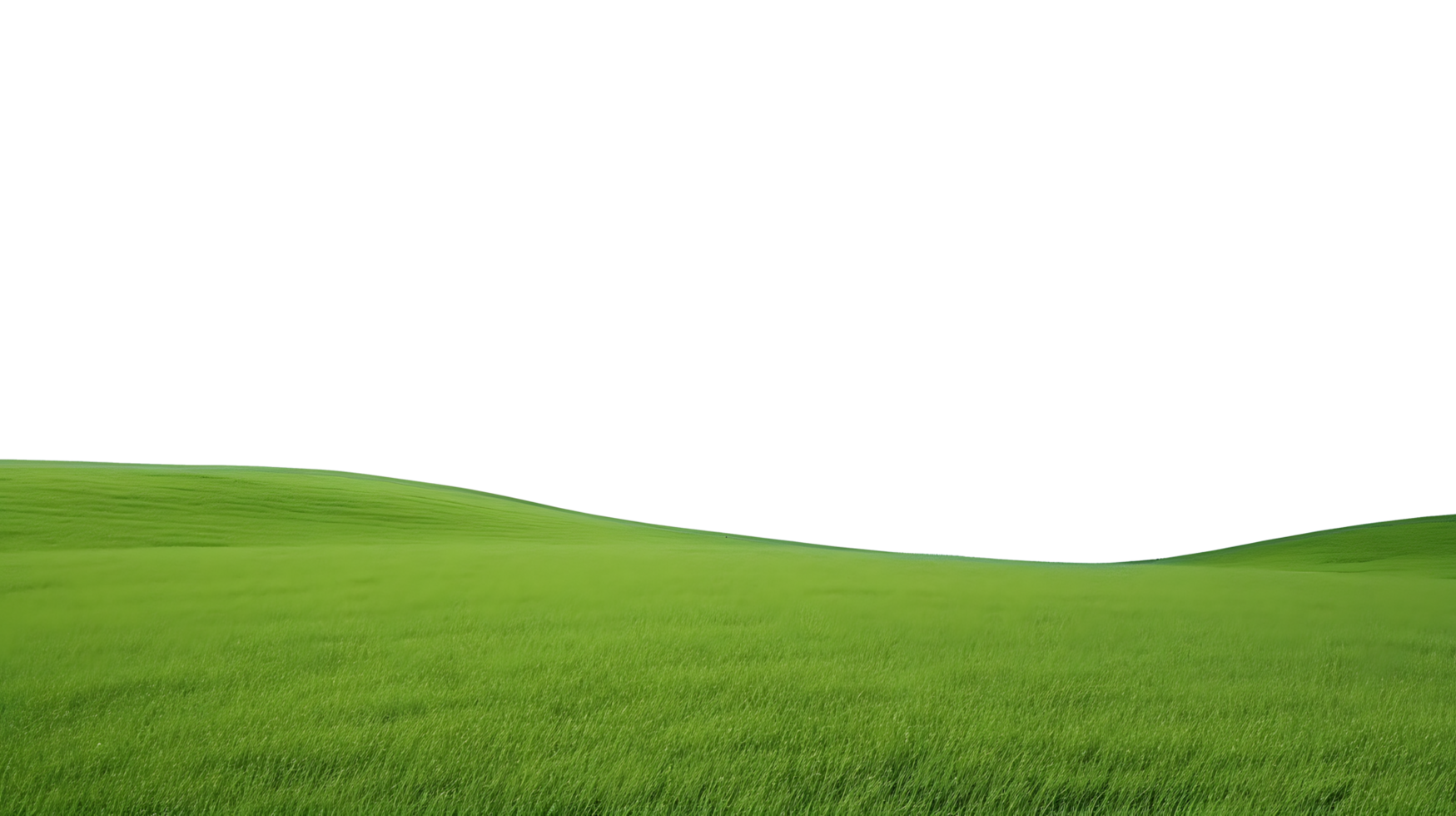 Panoramic Green Hills Silhouettes png