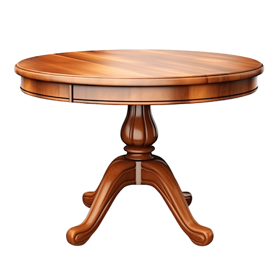 Antique Wooden Table Silhouettes png