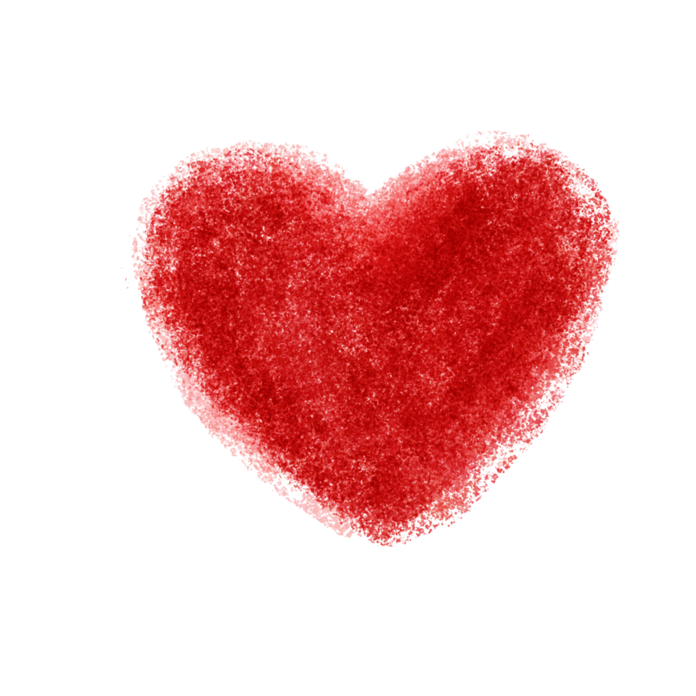 Pink heart design on transparent. png