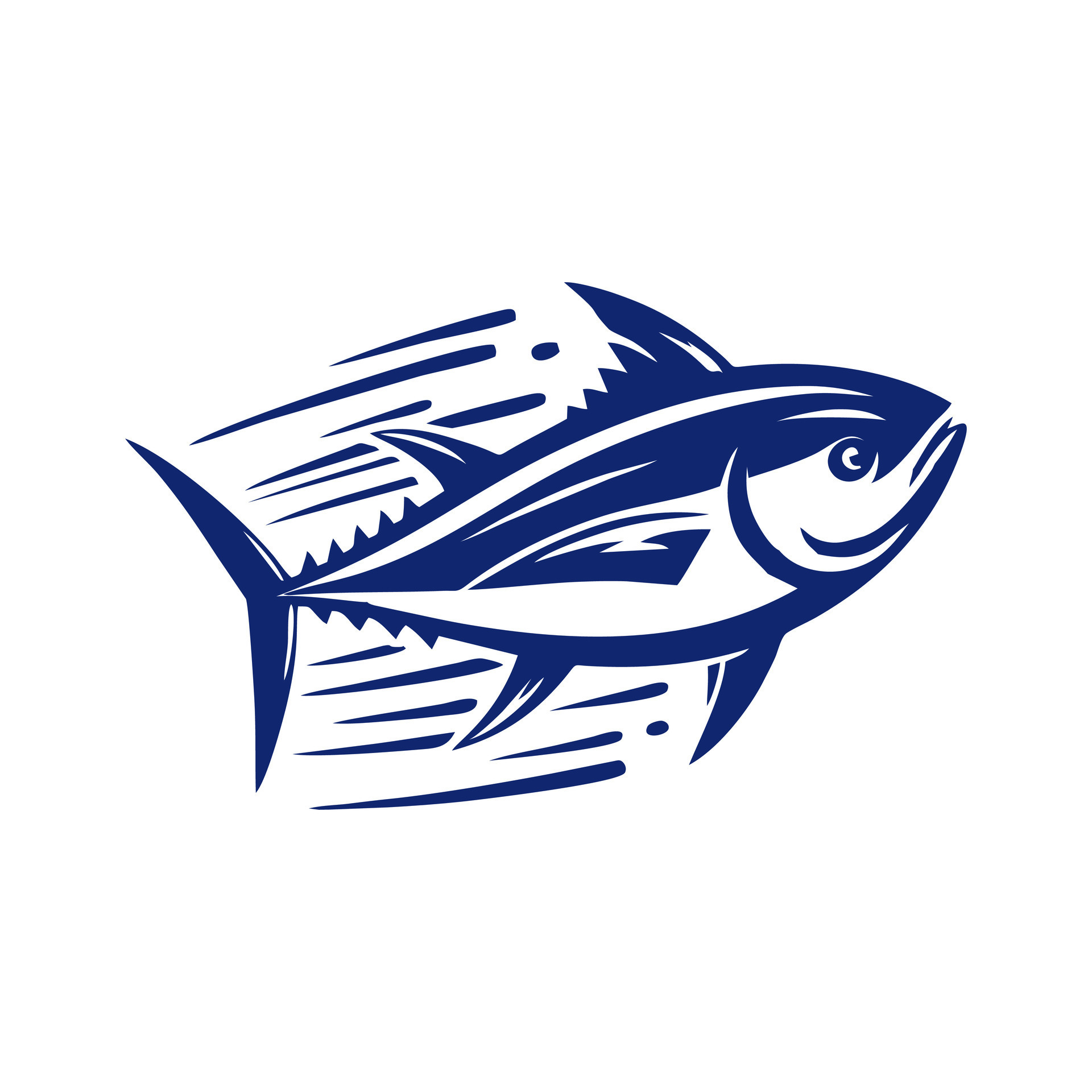 Tuna icon logo. tuna logo design illustration 45813816 Vector Art at