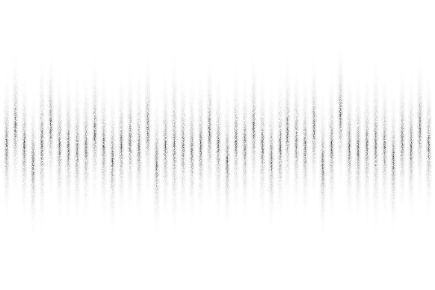Grainy dotted striped pattern. Noisy stipple texture. Sound wave gradient background with grunge effect. Halftone spray abstract border. vector