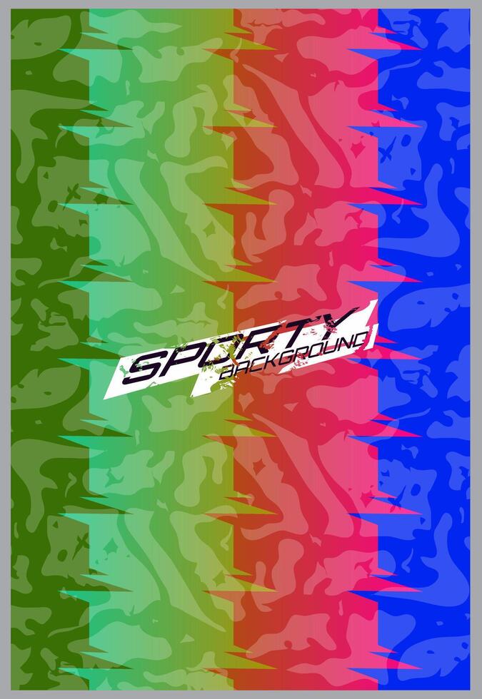 Soccer jersey design for sublimation. Abstract background with sport pattern. vector