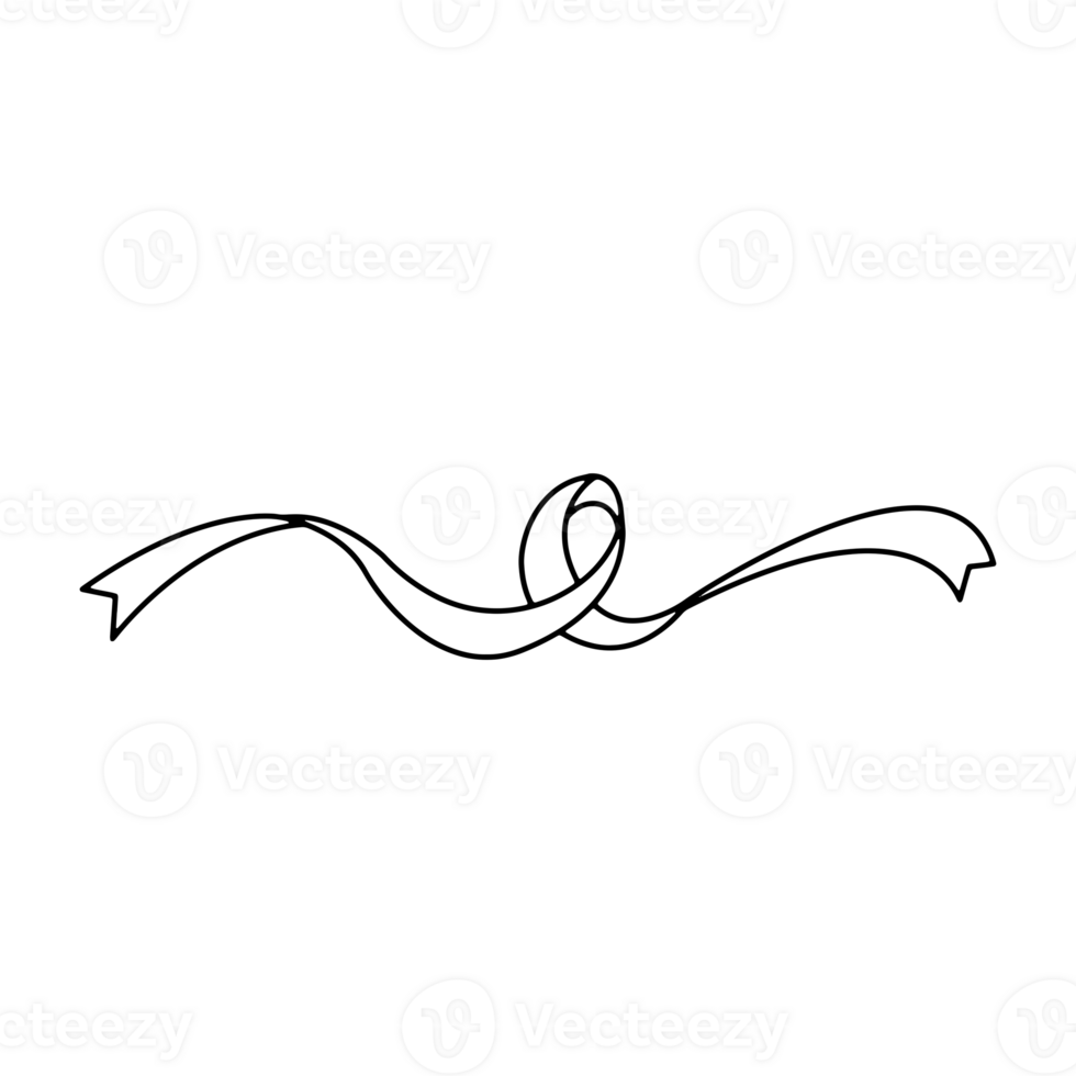 Ribbon Banner Silhouettes png