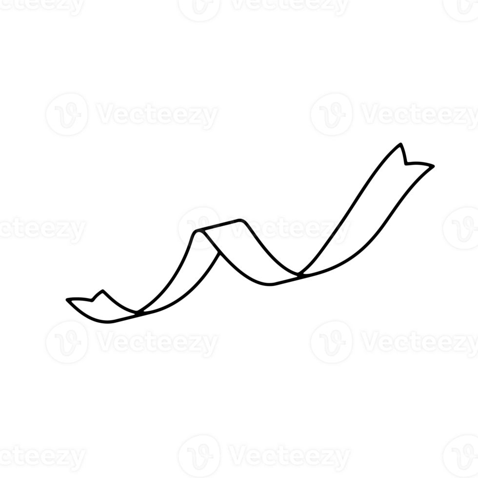 Ribbon Banner Silhouettes png
