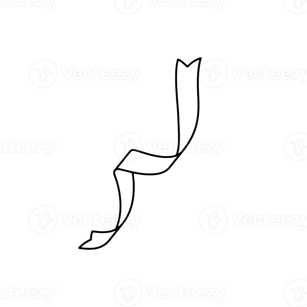 Ribbon Banner Silhouettes png