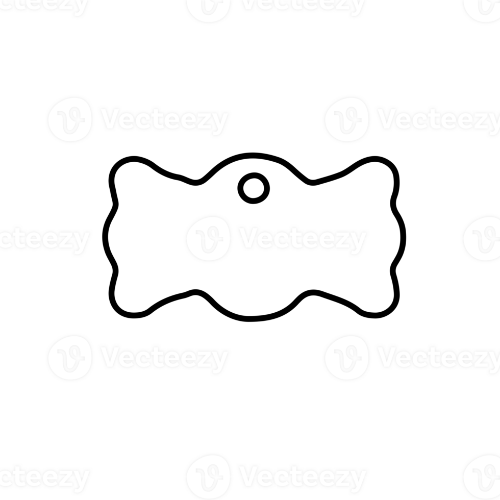 Tags Labels Silhouettes png