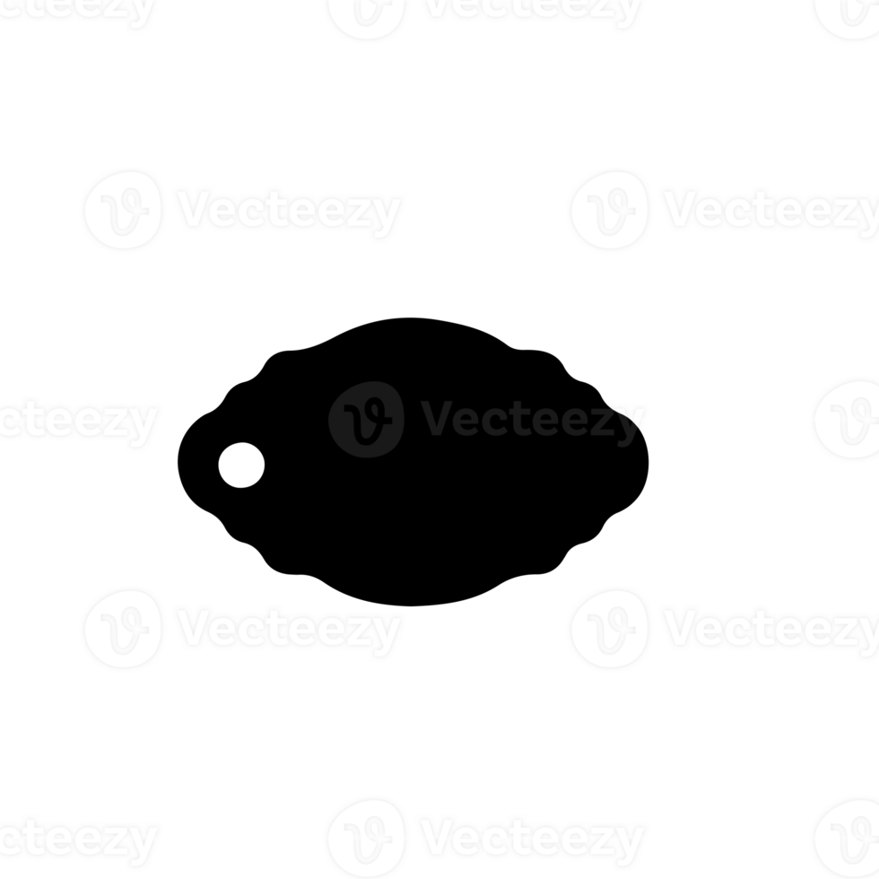 Tags Labels Silhouettes png