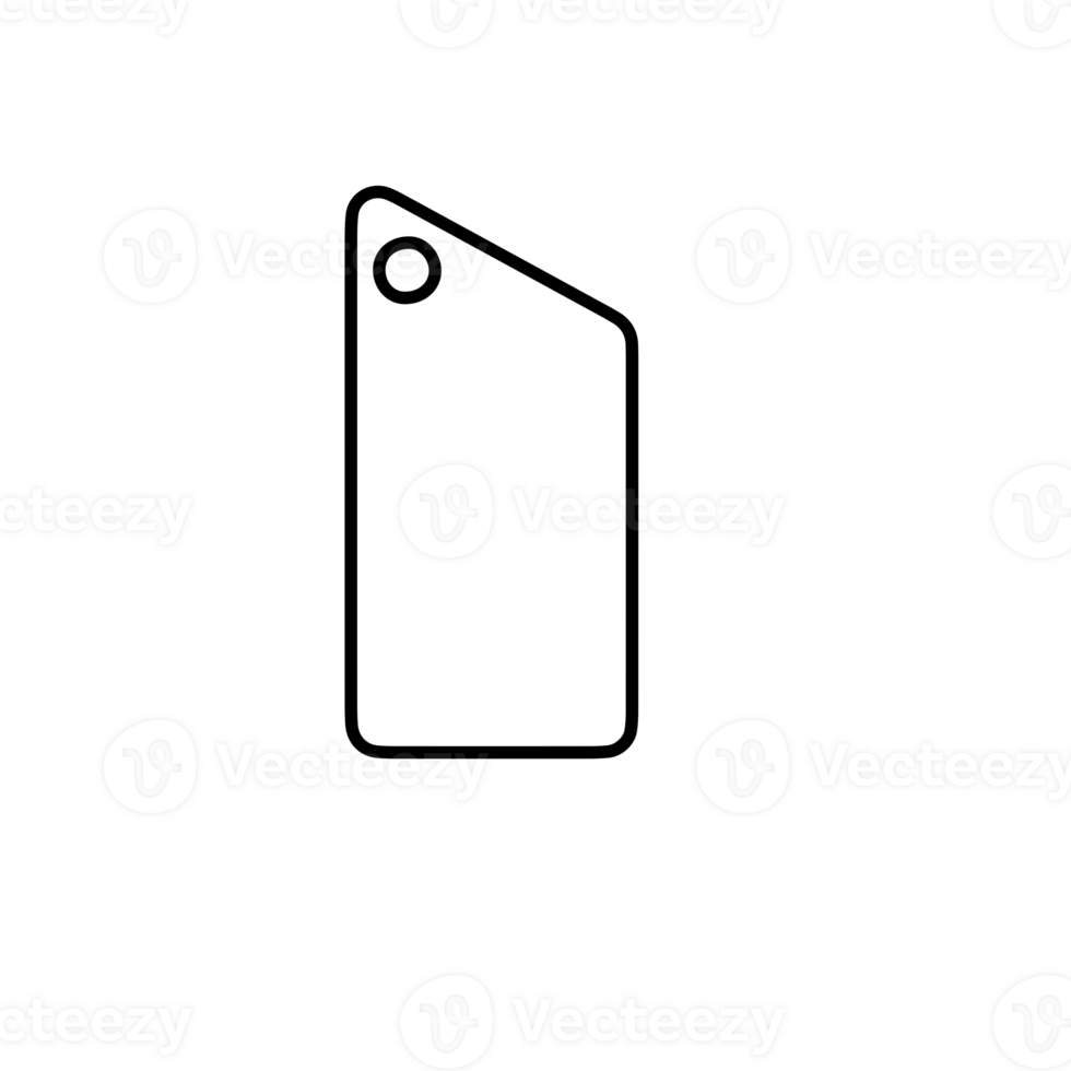 Tags Labels Silhouettes png