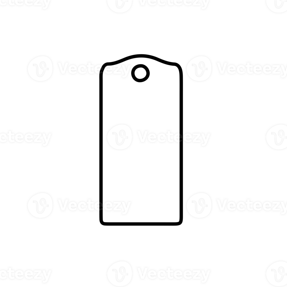 Tags Labels Silhouettes png