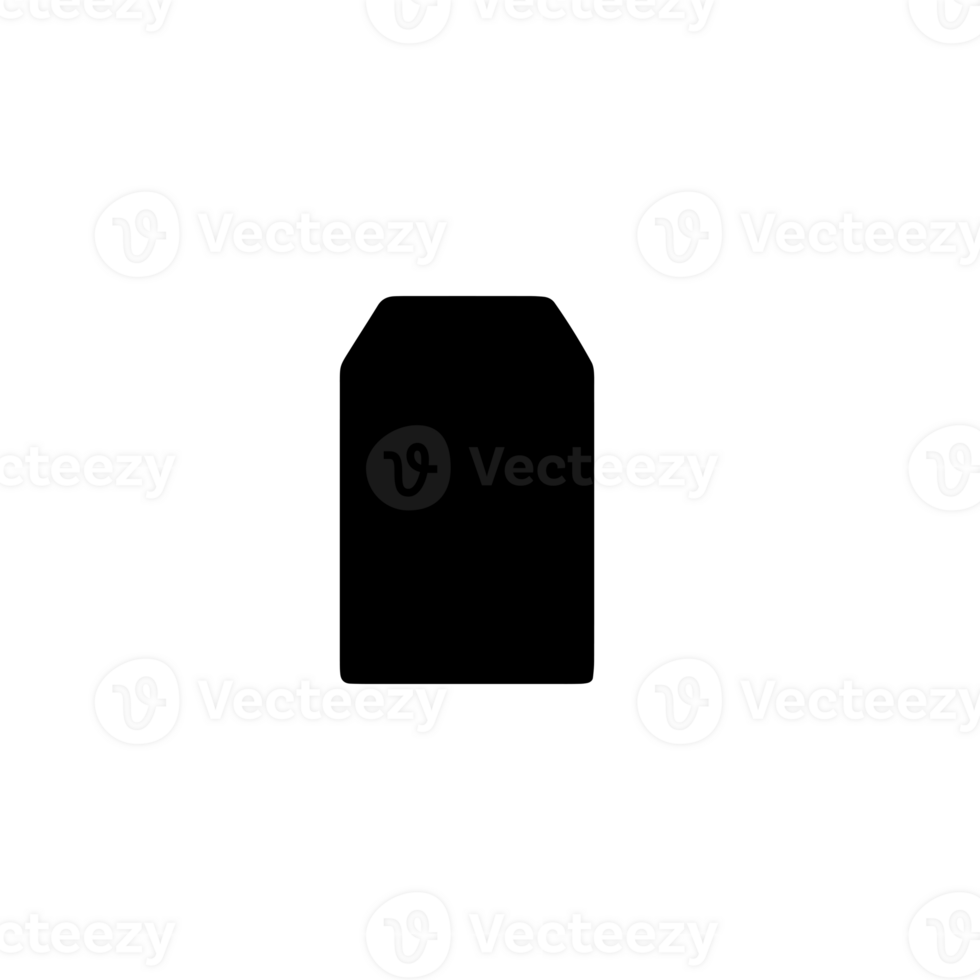 Tags Labels Silhouettes png