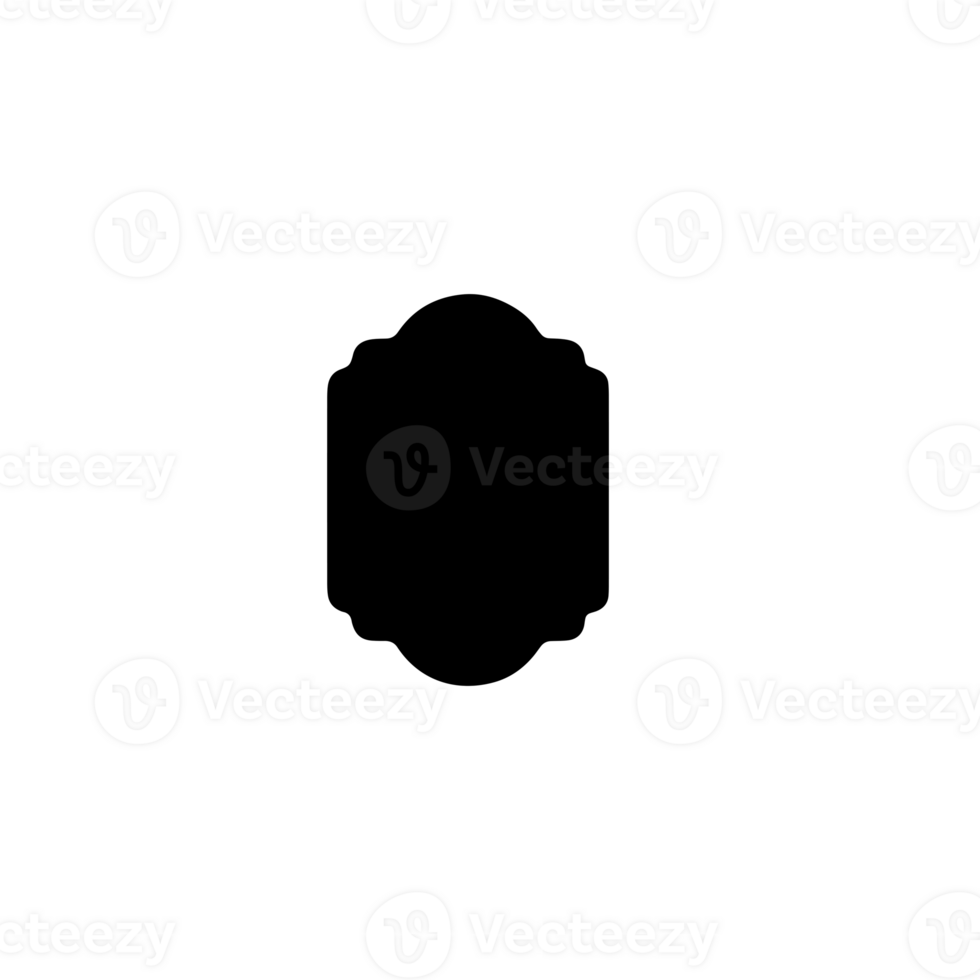 Tags Labels Silhouettes png