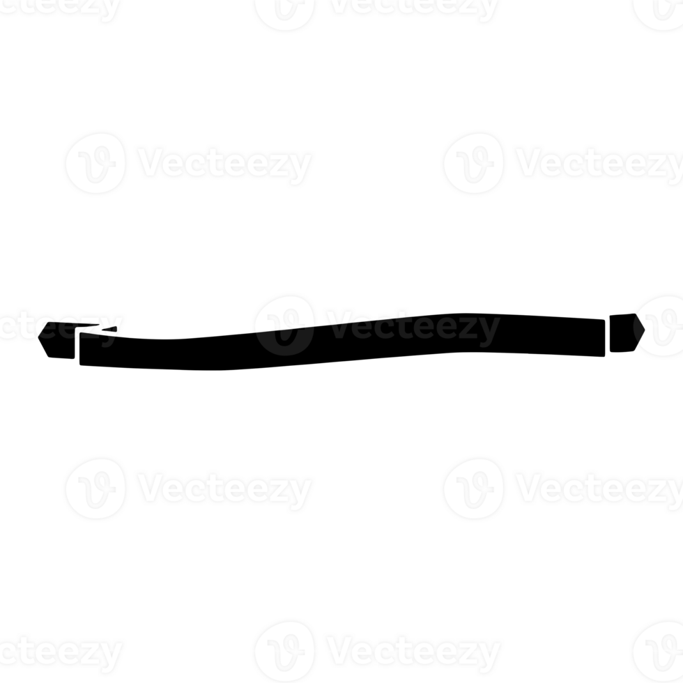 Ribbon Banner Silhouettes png