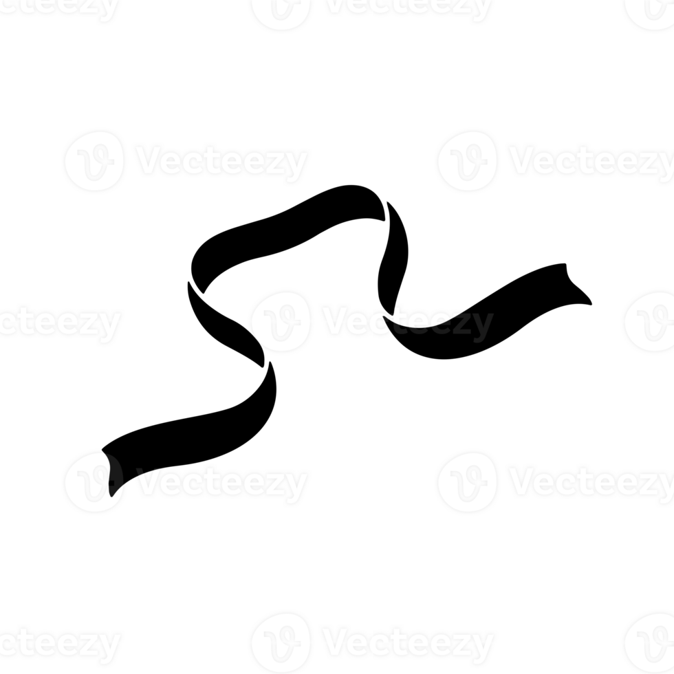 Ribbon Banner Silhouettes png