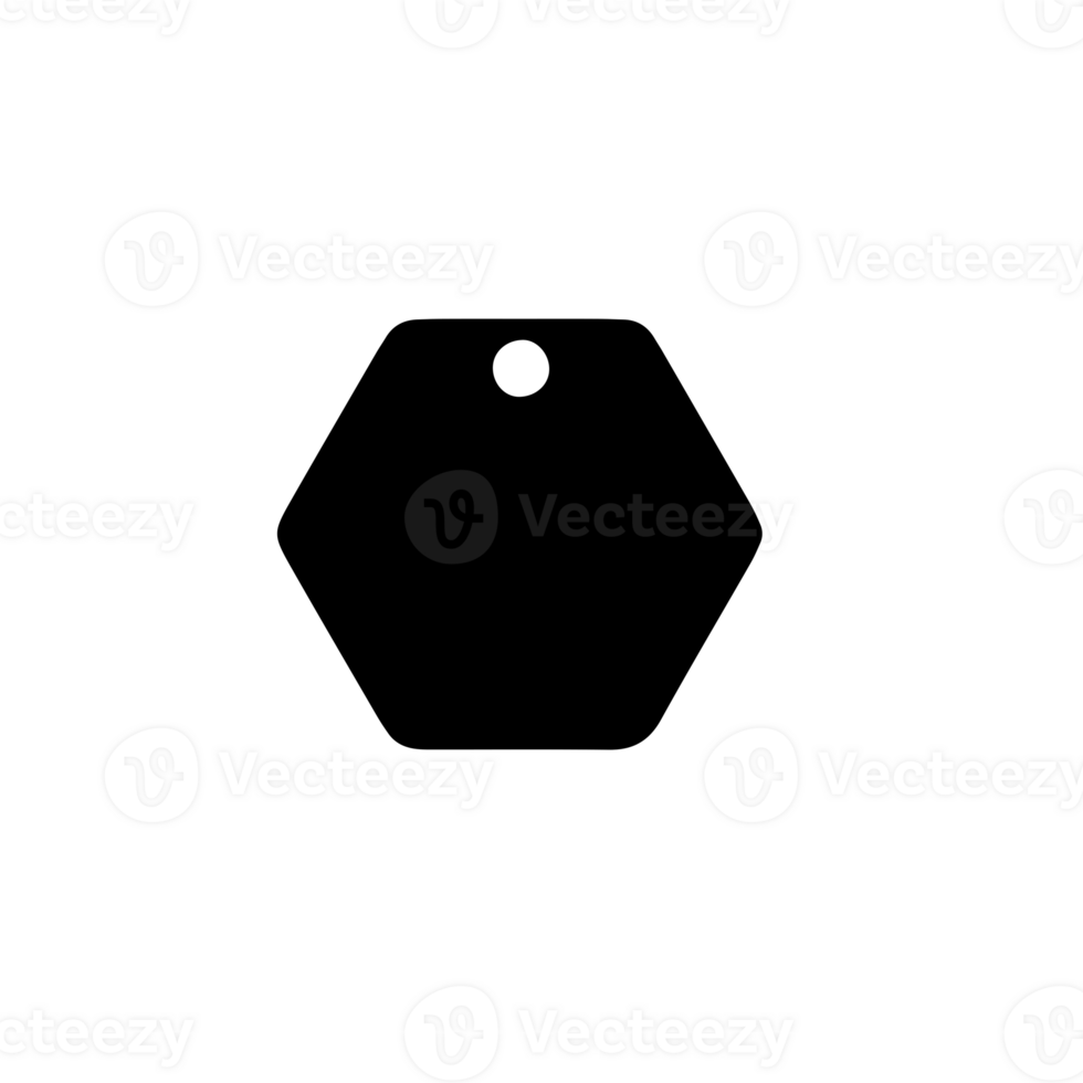 Tags Labels Silhouettes png