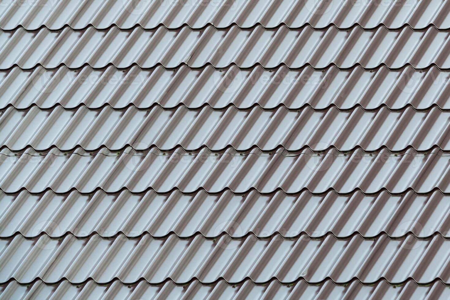 metal tile roof, background, texture, abstract photo