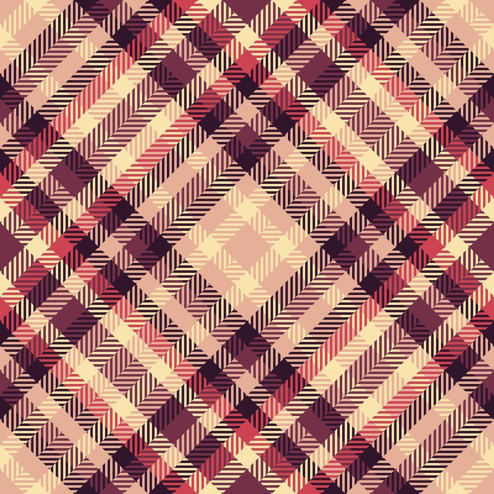 texture textile of tartan plaid fabric with a seamless pattern check background. vector