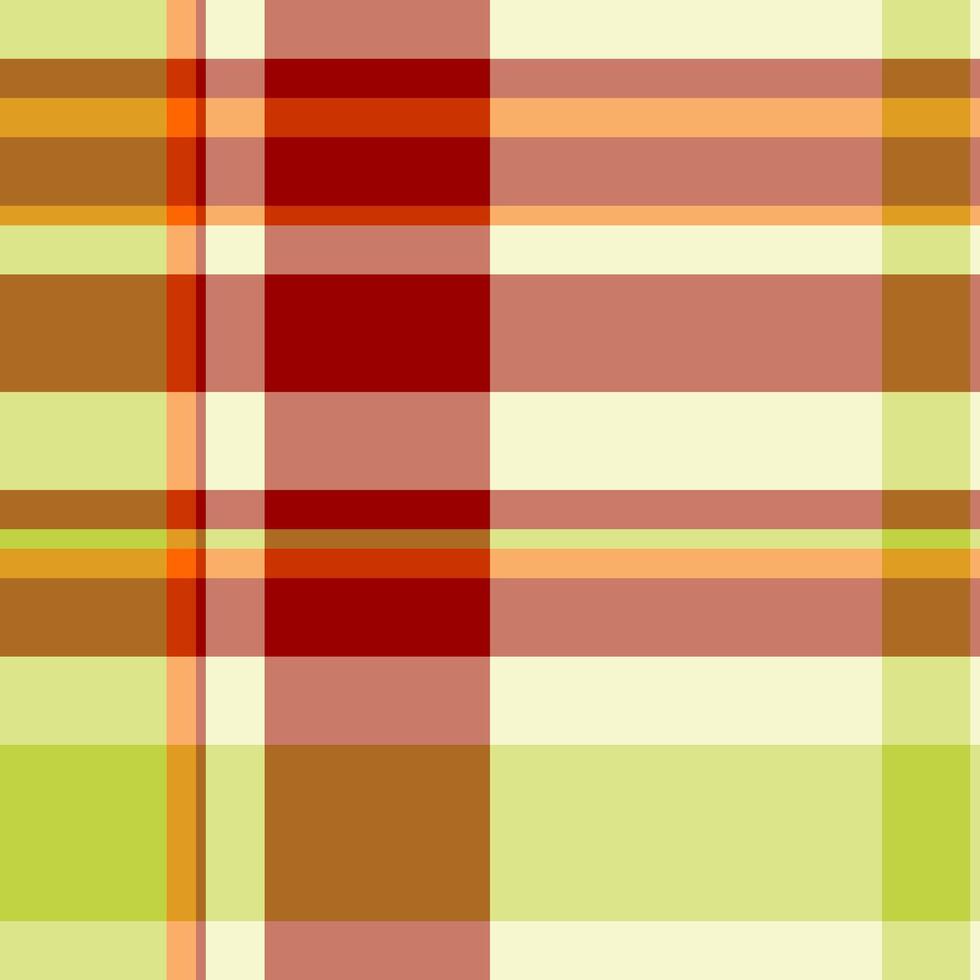 Fabric background texture of plaid textile pattern with a seamless tartan check. vector