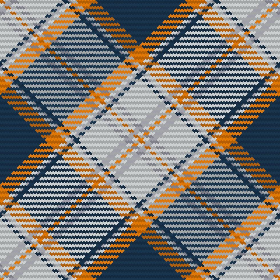 Seamless pattern of scottish tartan plaid. Repeatable background with check fabric texture. backdrop striped textile print. vector