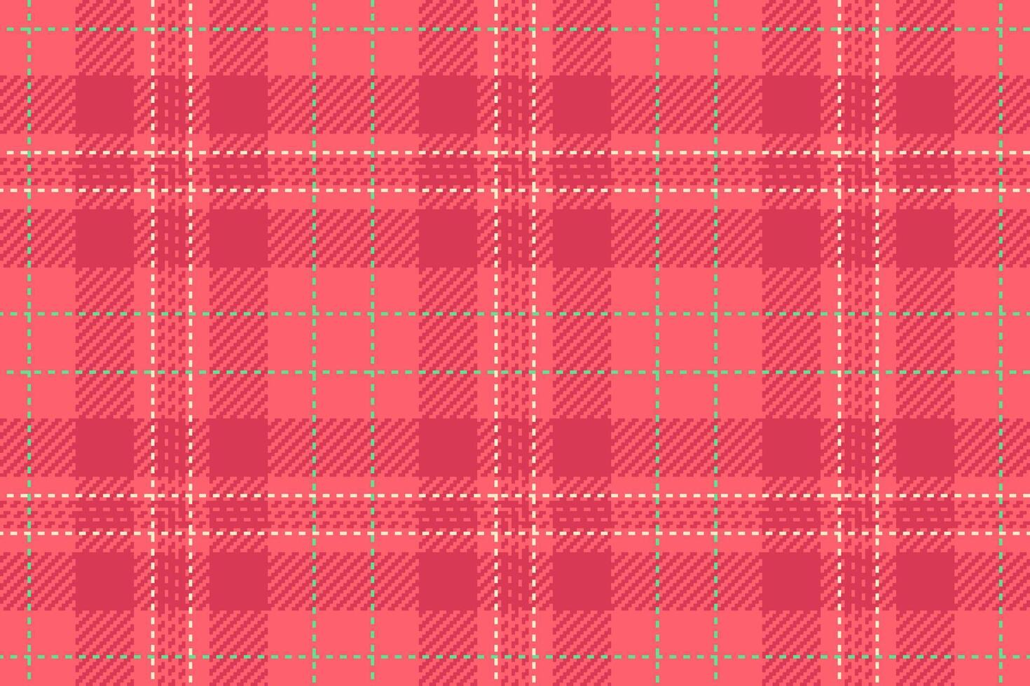 Seamless plaid background of pattern textile with a fabric texture tartan check. vector