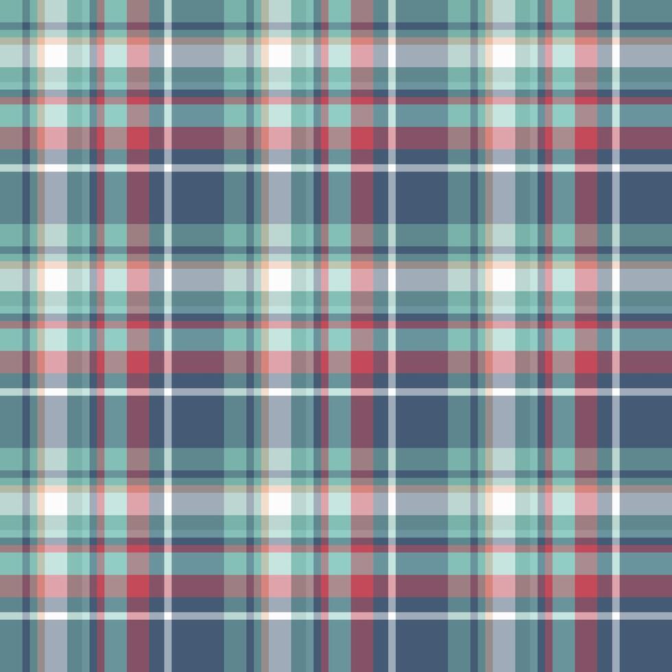 Plaid seamless pattern. background of textile ornament. Flat fabric design. vector