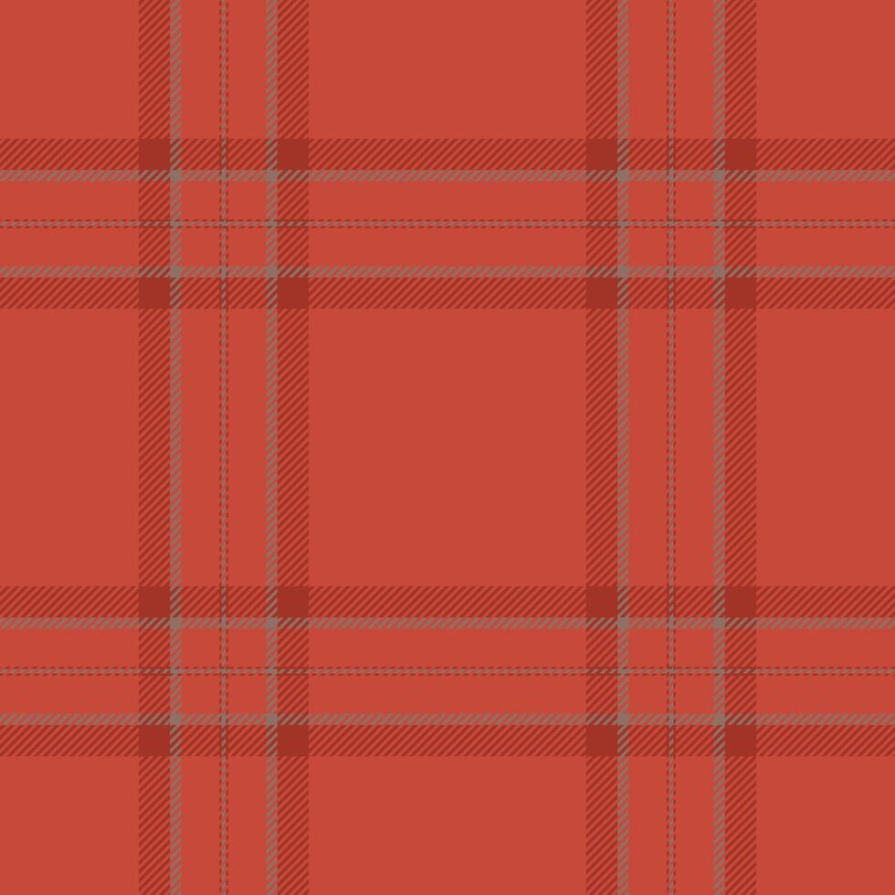 Plaid seamless pattern in red. Check fabric texture. textile print. vector